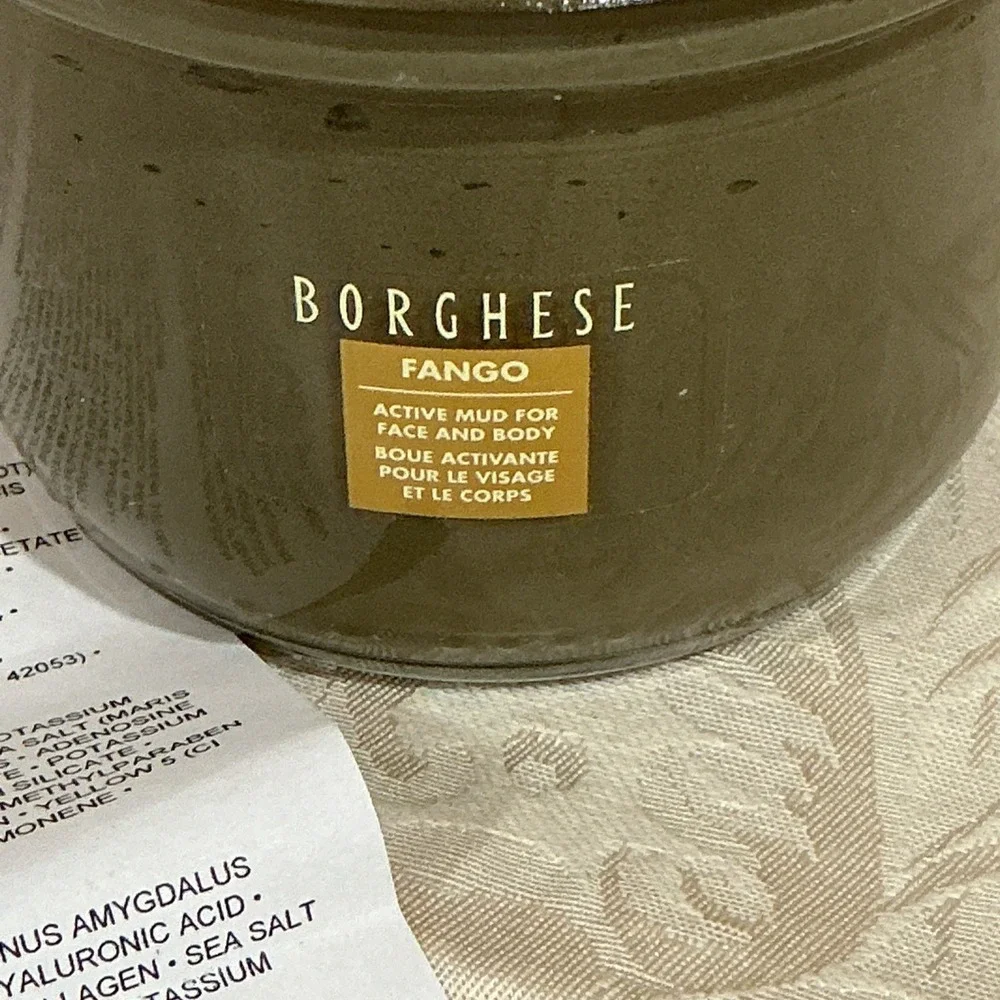 Borghese Roma Fango Advanced Active Mud - 7.5 Oz. Glass Jar - for Face & Body